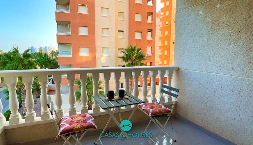 1 sovrum Lägenhet till salu i La Manga del Mar Menor med pool - 130 000 € (Ref: 10026147)