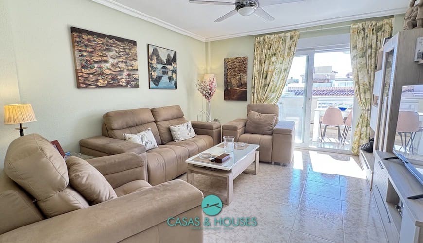 3 chambre Appartement à vendre à La Manga del Mar Menor avec piscine garage - 240 000 € (Ref: 10062552)
