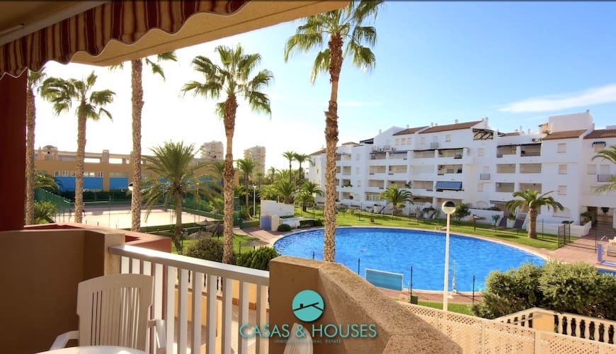 2 sovrum Lägenhet till salu i La Manga del Mar Menor med pool garage - 179 000 € (Ref: 10147913)