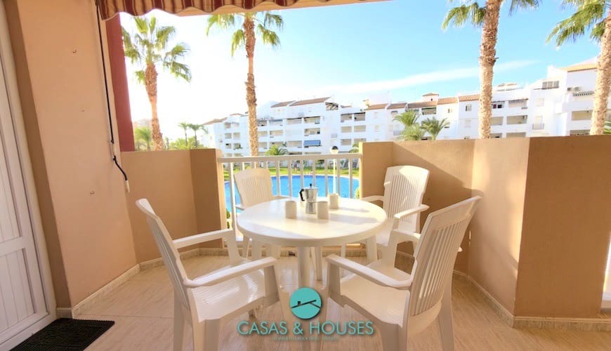 2 sovrum Lägenhet till salu i La Manga del Mar Menor med pool garage - 179 000 € (Ref: 10147913)