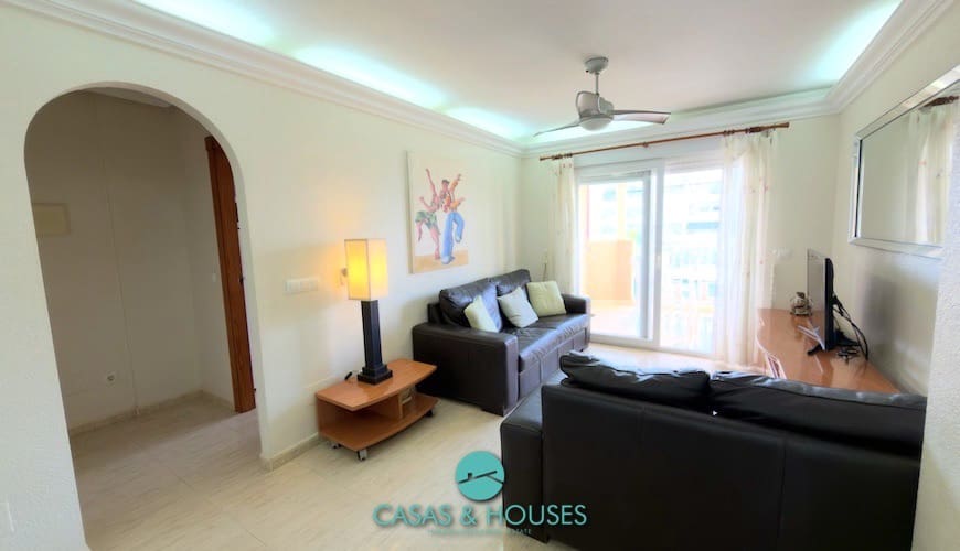 2 sovrum Lägenhet till salu i La Manga del Mar Menor med pool garage - 179 000 € (Ref: 10147913)