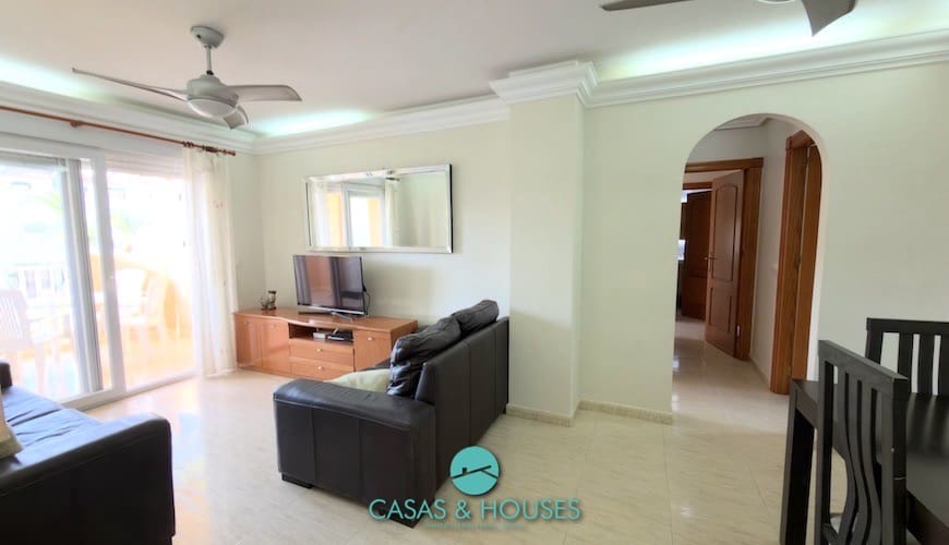 2 sovrum Lägenhet till salu i La Manga del Mar Menor med pool garage - 179 000 € (Ref: 10147913)