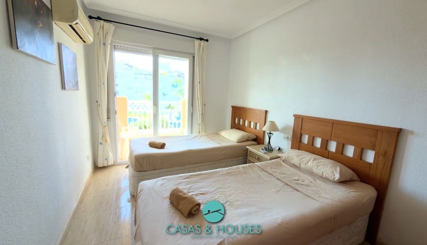 2 sovrum Lägenhet till salu i La Manga del Mar Menor med pool garage - 179 000 € (Ref: 10147913)