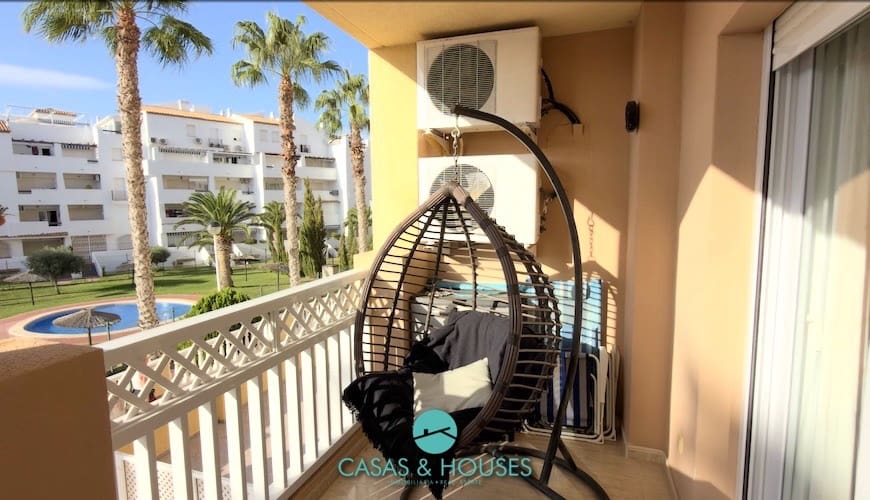 2 sovrum Lägenhet till salu i La Manga del Mar Menor med pool garage - 179 000 € (Ref: 10147913)