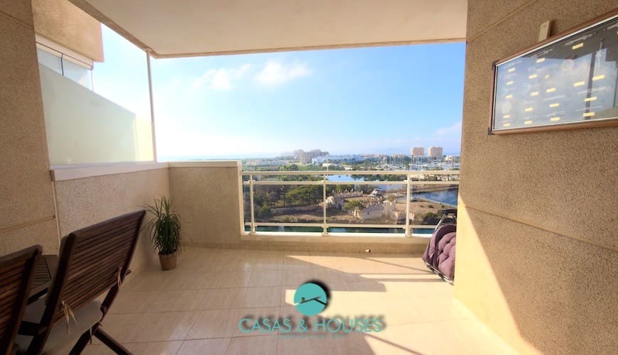 2 bedroom Apartment for sale in La Manga del Mar Menor with pool - € 185,000 (Ref: 10158654)