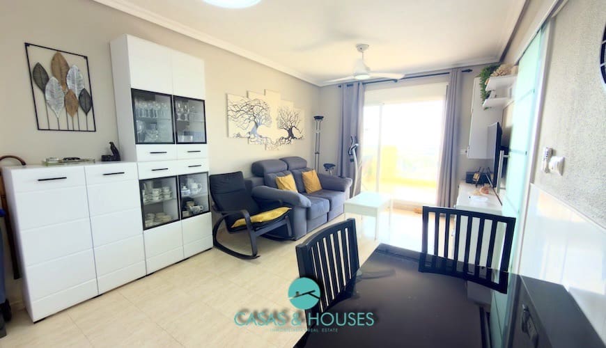 2 bedroom Apartment for sale in La Manga del Mar Menor with pool - € 185,000 (Ref: 10158654)
