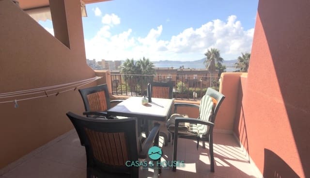 2 soveværelse Lejlighed til salg i La Manga del Mar Menor med swimmingpool garage - € 210.000 (Ref: 10179593)