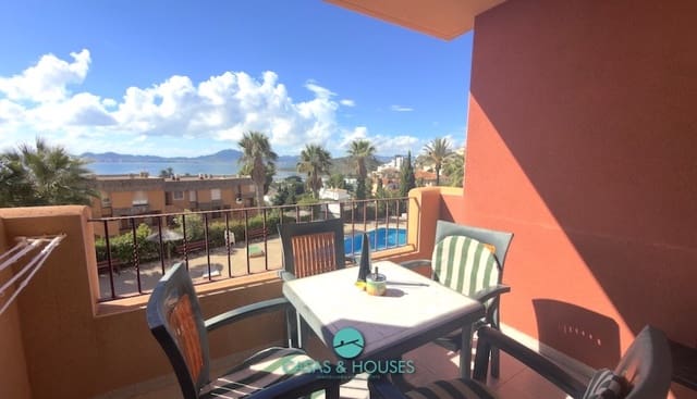2 soveværelse Lejlighed til salg i La Manga del Mar Menor med swimmingpool garage - € 210.000 (Ref: 10179593)