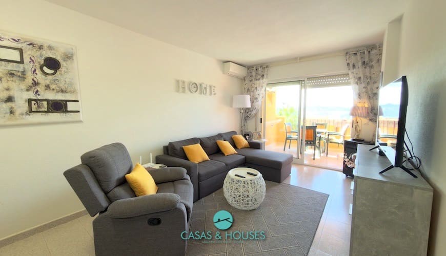 2 soveværelse Lejlighed til salg i La Manga del Mar Menor med swimmingpool garage - € 210.000 (Ref: 10179593)