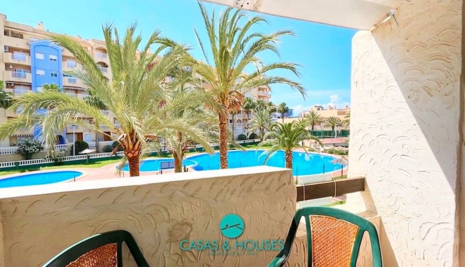 2 sypialnia Apartament na sprzedaż w La Manga del Mar Menor z basenem garażem - 140 000 € (Ref: 7613858)
