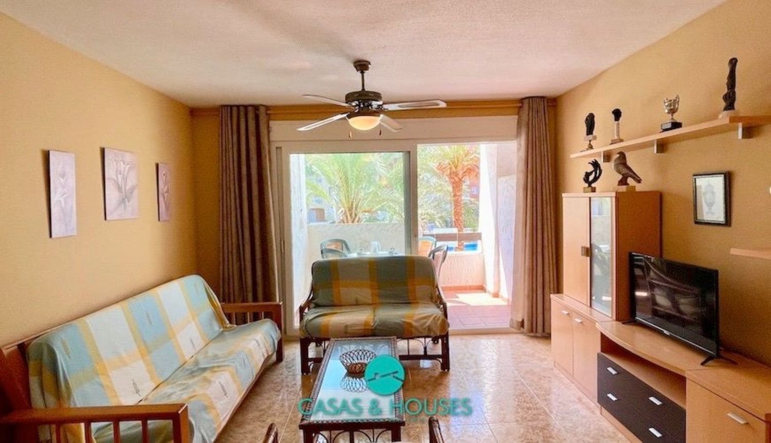 2 sypialnia Apartament na sprzedaż w La Manga del Mar Menor z basenem garażem - 140 000 € (Ref: 7613858)