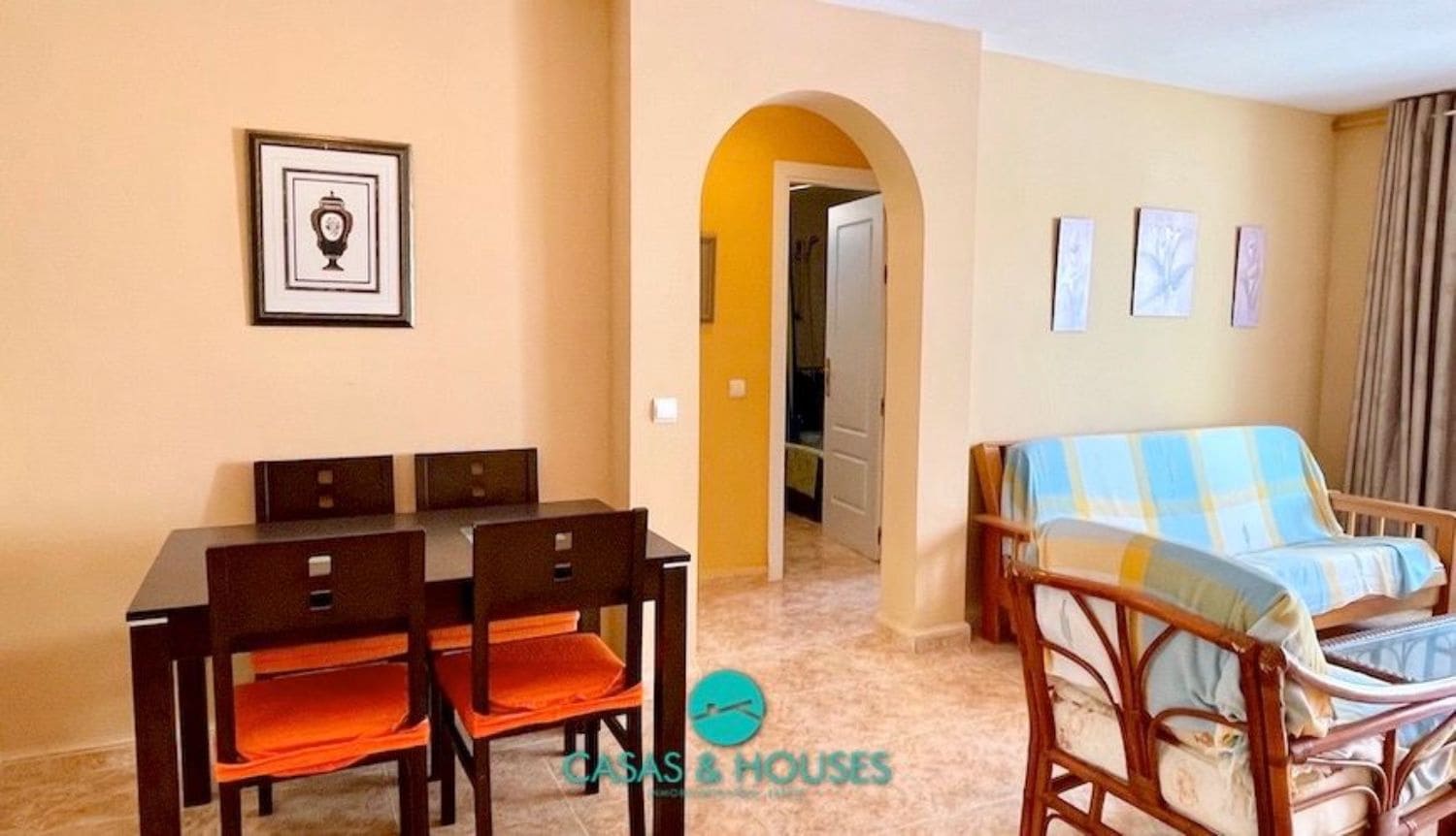 2 sypialnia Apartament na sprzedaż w La Manga del Mar Menor z basenem garażem - 140 000 € (Ref: 7613858)