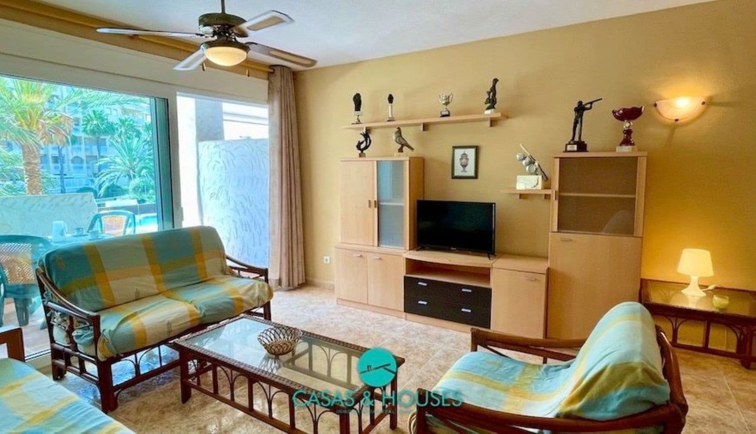 2 sypialnia Apartament na sprzedaż w La Manga del Mar Menor z basenem garażem - 140 000 € (Ref: 7613858)