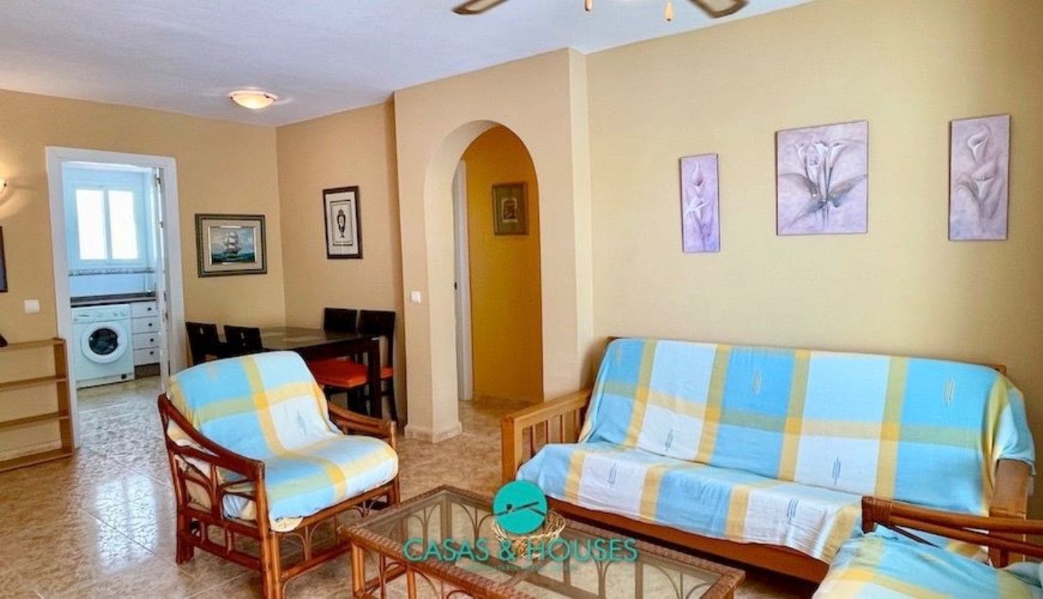 2 sypialnia Apartament na sprzedaż w La Manga del Mar Menor z basenem garażem - 140 000 € (Ref: 7613858)