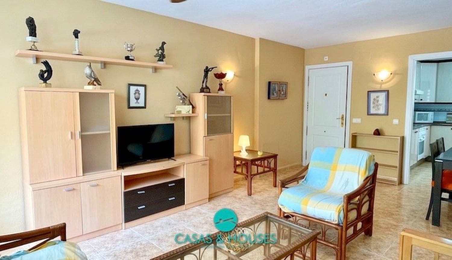 2 sypialnia Apartament na sprzedaż w La Manga del Mar Menor z basenem garażem - 140 000 € (Ref: 7613858)