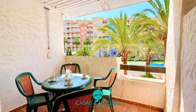 2 sypialnia Apartament na sprzedaż w La Manga del Mar Menor z basenem garażem - 140 000 € (Ref: 7613858)
