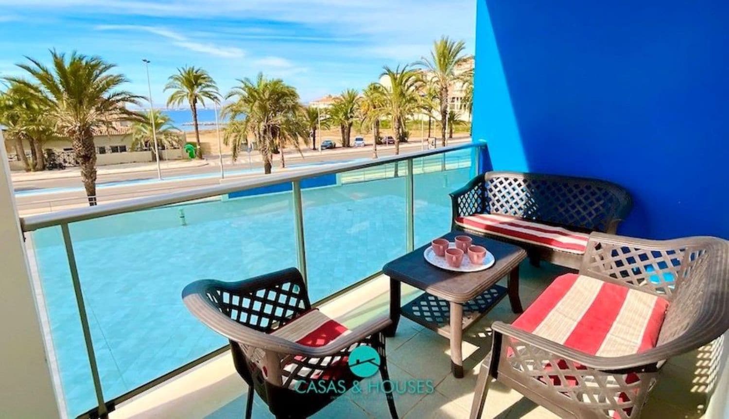 2 soverom Leilighet til salgs i La Manga del Mar Menor med svømmebasseng garasje - € 184 000 (Ref: 7918412)