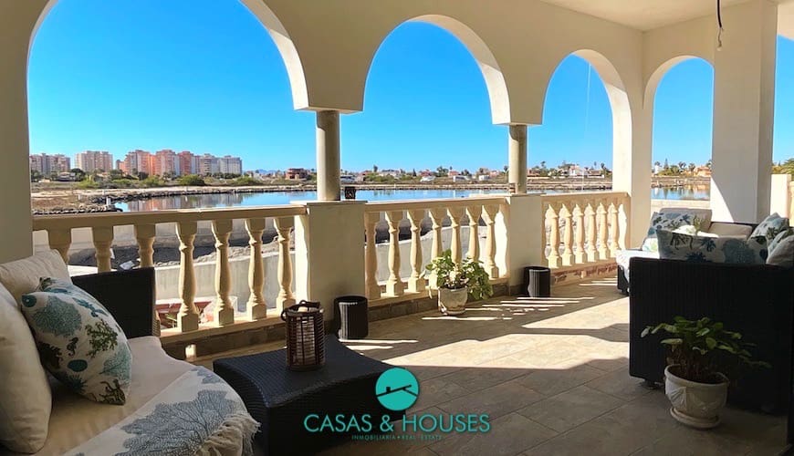 7 soverom Villa til salgs i La Manga del Mar Menor med svømmebasseng garasje - € 2 285 000 (Ref: 8169562)