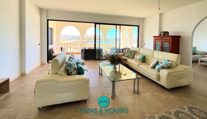 7 soverom Villa til salgs i La Manga del Mar Menor med svømmebasseng garasje - € 2 285 000 (Ref: 8169562)