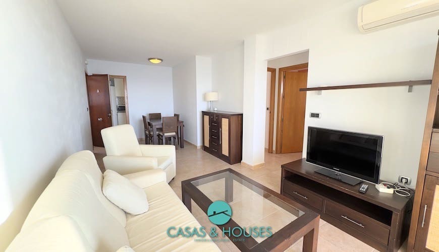 2 soveværelse Lejlighed til salg i La Manga del Mar Menor med swimmingpool garage - € 182.000 (Ref: 8754880)