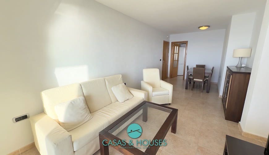 2 soveværelse Lejlighed til salg i La Manga del Mar Menor med swimmingpool garage - € 182.000 (Ref: 8754880)