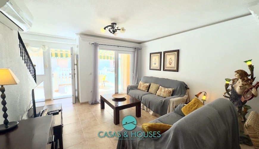 3 quarto Casa em Banda para venda em La Manga del Mar Menor com piscina garagem - 260 000 € (Ref: 8976546)