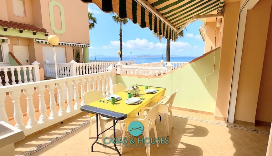 3 quarto Casa em Banda para venda em La Manga del Mar Menor com piscina garagem - 260 000 € (Ref: 8976546)