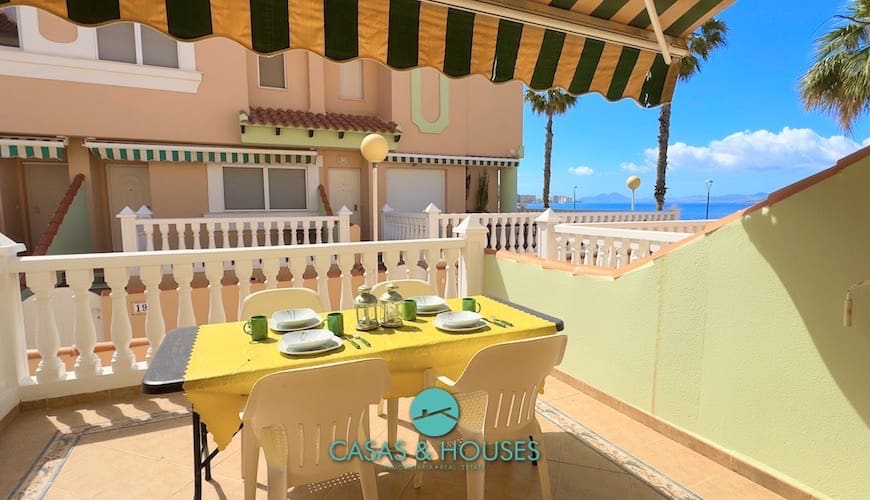 3 quarto Casa em Banda para venda em La Manga del Mar Menor com piscina garagem - 260 000 € (Ref: 8976546)