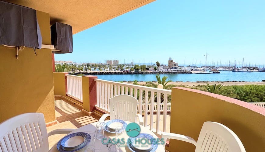 2 bedroom Apartment for sale in La Manga del Mar Menor with pool - € 215,000 (Ref: 9105302)