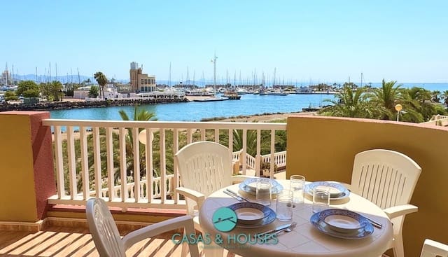2 soveværelse Lejlighed til salg i La Manga del Mar Menor med swimmingpool - € 215.000 (Ref: 9105302)