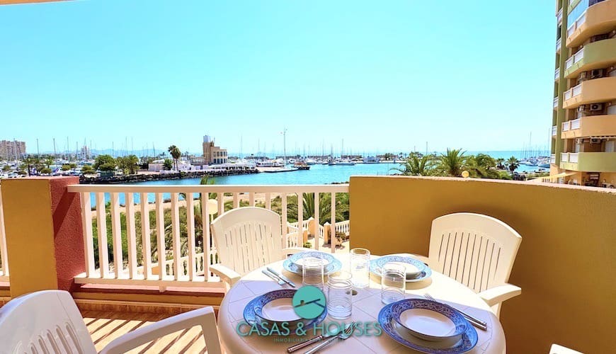 2 bedroom Apartment for sale in La Manga del Mar Menor with pool - € 215,000 (Ref: 9105302)