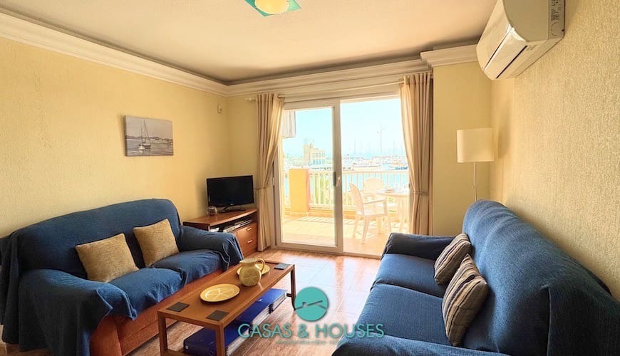 2 bedroom Apartment for sale in La Manga del Mar Menor with pool - € 215,000 (Ref: 9105302)