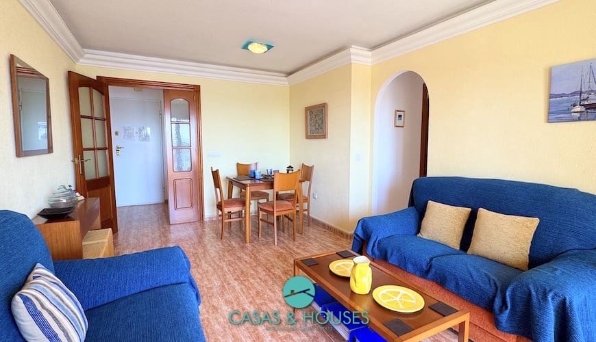 2 bedroom Apartment for sale in La Manga del Mar Menor with pool - € 215,000 (Ref: 9105302)