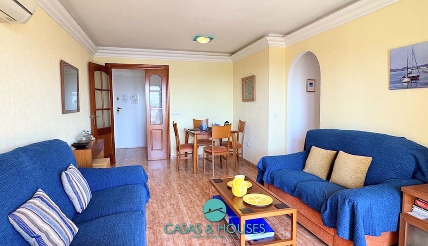 2 bedroom Apartment for sale in La Manga del Mar Menor with pool - € 215,000 (Ref: 9105302)