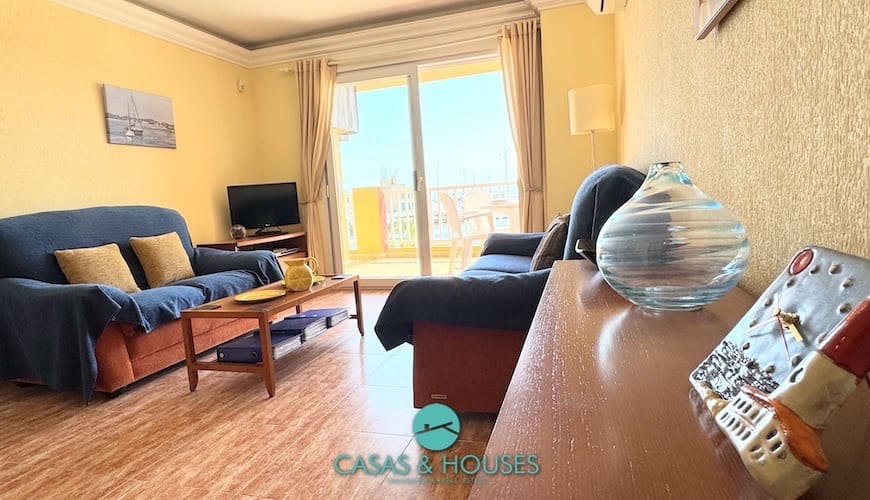 2 bedroom Apartment for sale in La Manga del Mar Menor with pool - € 215,000 (Ref: 9105302)