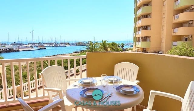 2 soveværelse Lejlighed til salg i La Manga del Mar Menor med swimmingpool - € 215.000 (Ref: 9105302)