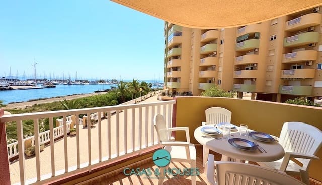 2 soveværelse Lejlighed til salg i La Manga del Mar Menor med swimmingpool - € 215.000 (Ref: 9105302)