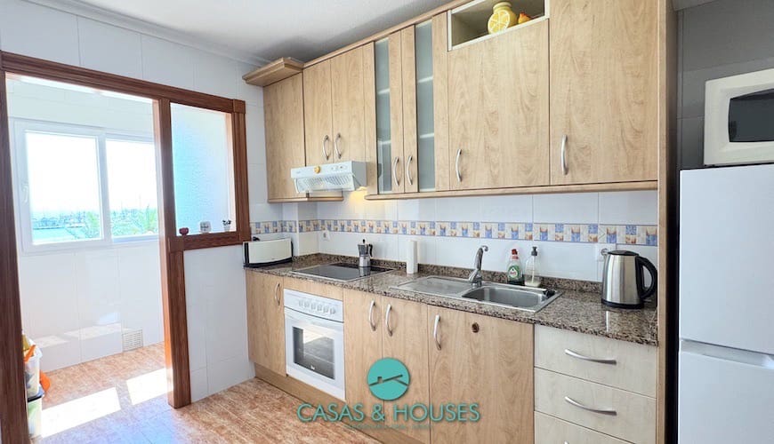 2 bedroom Apartment for sale in La Manga del Mar Menor with pool - € 215,000 (Ref: 9105302)