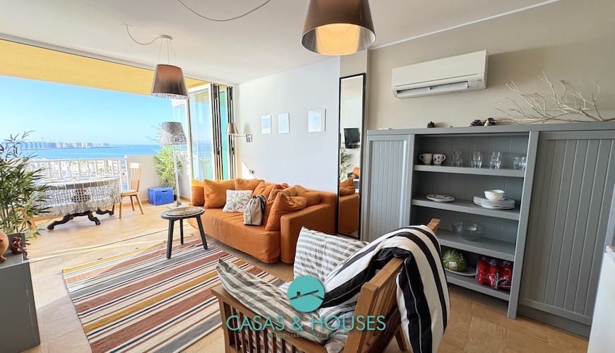 2 bedroom Apartment for sale in La Manga del Mar Menor with pool - € 230,000 (Ref: 9147935)