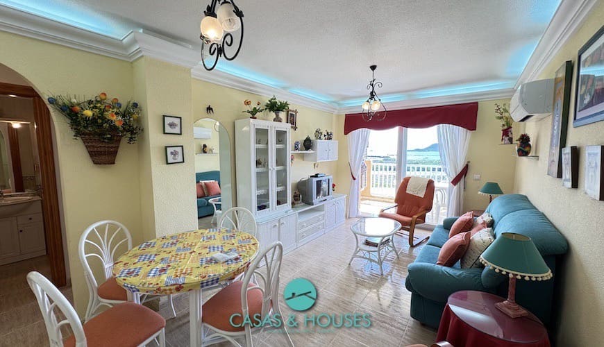 2 bedroom Apartment for sale in La Manga del Mar Menor with pool garage - € 176,000 (Ref: 9201990)