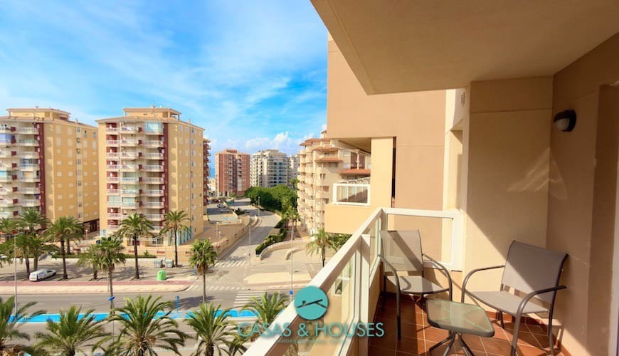 3 makuuhuone Huoneisto myytävänä paikassa La Manga del Mar Menor mukana uima-altaan 
autotalli - 255 000 € (Ref: 9327028)