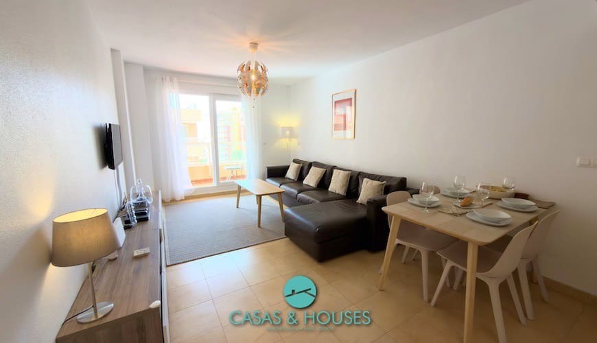 3 makuuhuone Huoneisto myytävänä paikassa La Manga del Mar Menor mukana uima-altaan 
autotalli - 255 000 € (Ref: 9327028)