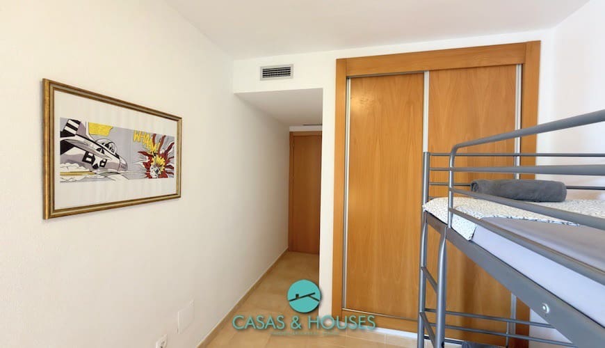 3 makuuhuone Huoneisto myytävänä paikassa La Manga del Mar Menor mukana uima-altaan 
autotalli - 255 000 € (Ref: 9327028)