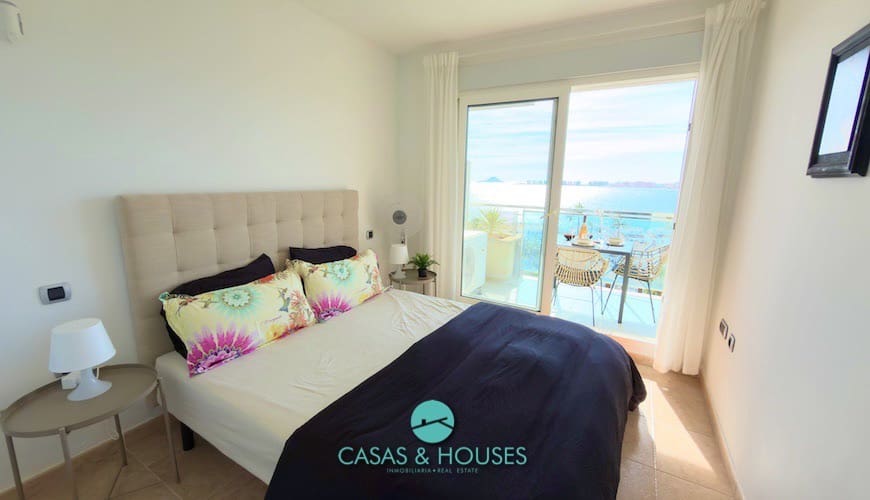 1 sypialnia Apartament na sprzedaż w La Manga del Mar Menor z basenem garażem - 155 000 € (Ref: 9338661)