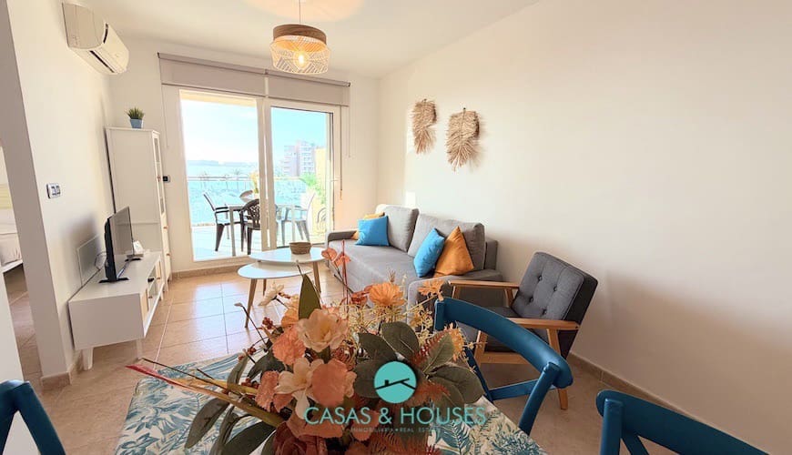 2 bedroom Apartment for sale in La Manga del Mar Menor with pool garage - € 178,000 (Ref: 9357232)