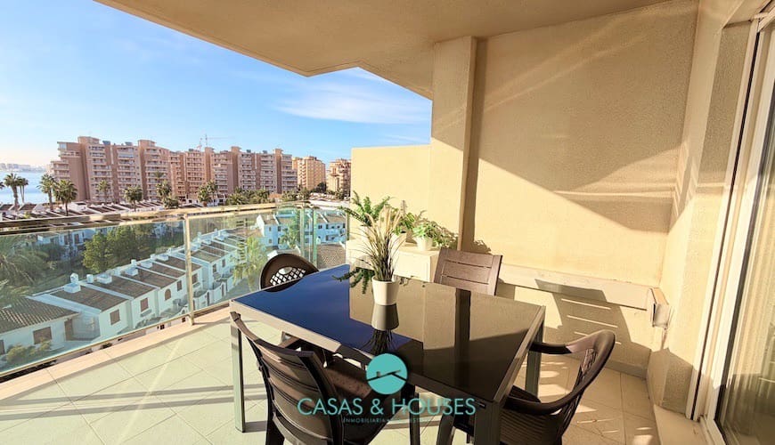 2 bedroom Apartment for sale in La Manga del Mar Menor with pool garage - € 178,000 (Ref: 9357232)