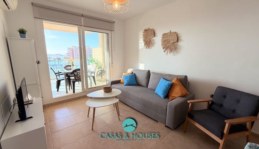 2 bedroom Apartment for sale in La Manga del Mar Menor with pool garage - € 178,000 (Ref: 9357232)