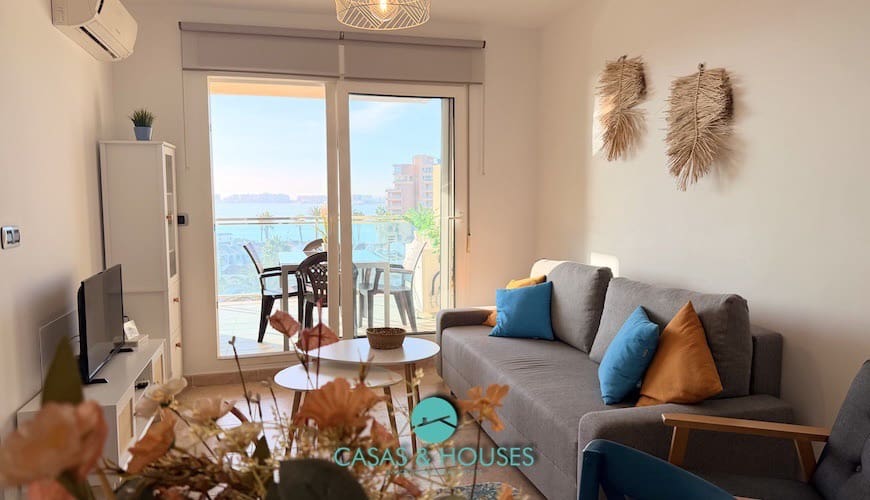 2 bedroom Apartment for sale in La Manga del Mar Menor with pool garage - € 178,000 (Ref: 9357232)