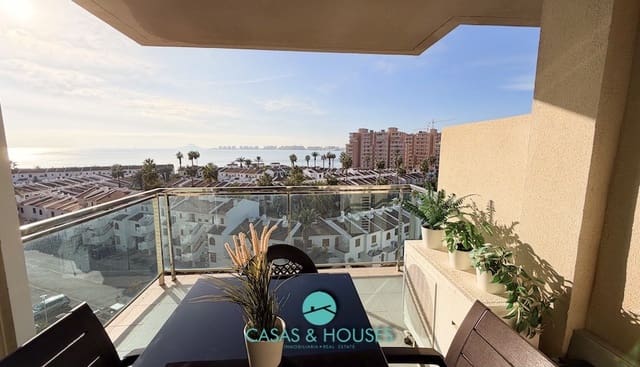 2 sypialnia Apartament na sprzedaż w La Manga del Mar Menor z basenem garażem - 178 000 € (Ref: 9357232)