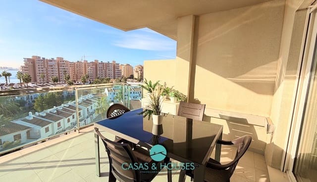 2 sypialnia Apartament na sprzedaż w La Manga del Mar Menor z basenem garażem - 178 000 € (Ref: 9357232)